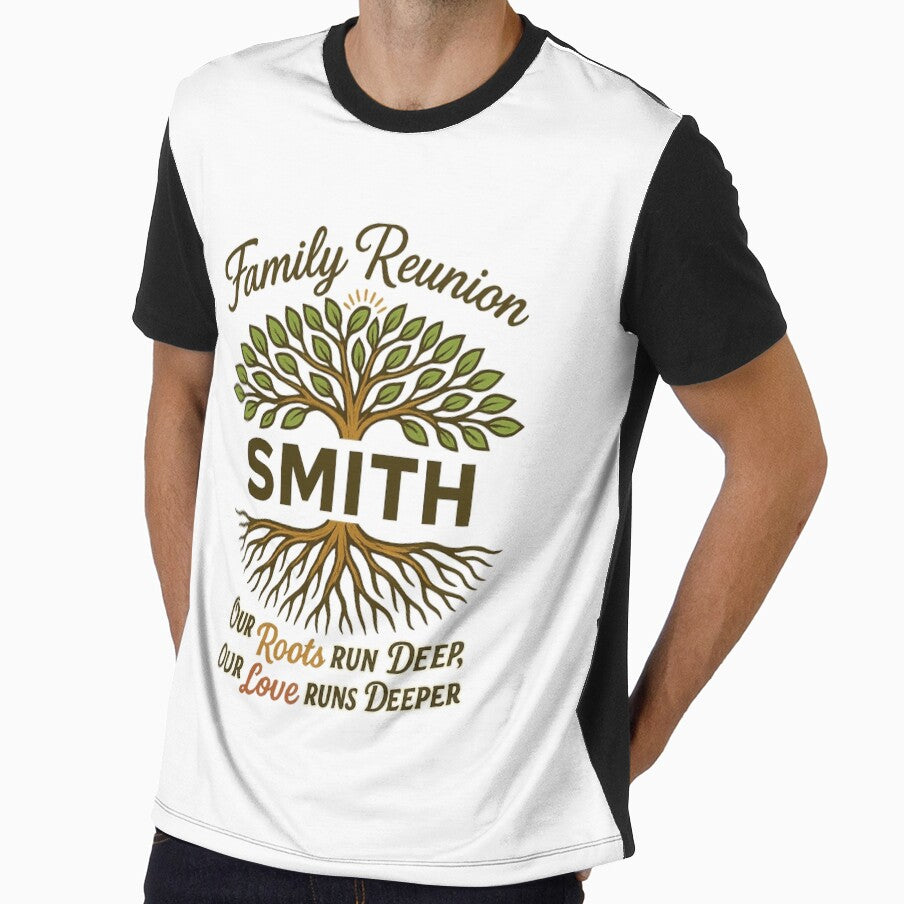 Family Reunion Tree of Life T-Shirt – Roots and Love Design by DailyDrivesct