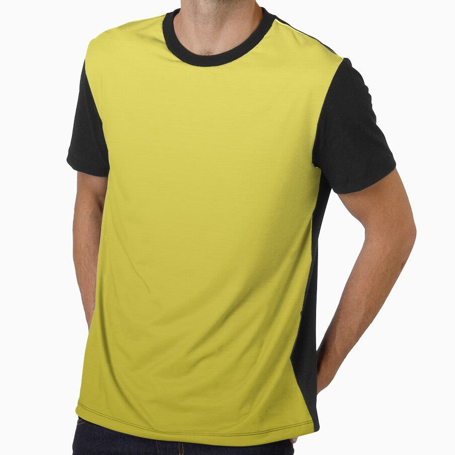 Gradient Yellow Light And Dark color Print by tshirtsandme