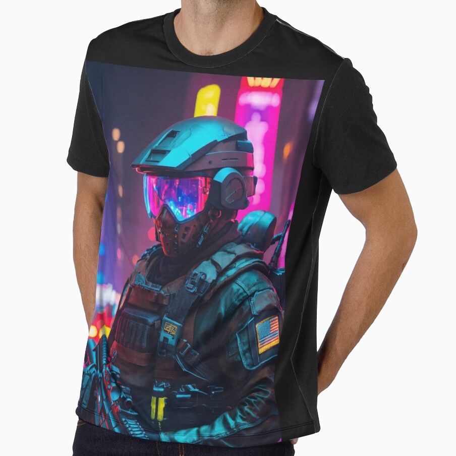 Cyberpunk Soldier by RaF71PrO