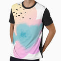 Aesthetic Heart Arrow Pastel Minimal Love Design Cute Streetwear Graphic by dathas2020