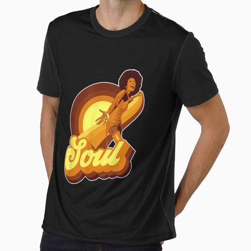 70s Funk Afro Soul Retro Vintage T shirt V2 by AutoCar992s