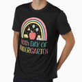 100 Days of School Kindergarten shirt, Back to School Shirt, Pencil Heart Shirt, Gift for Teacher, Teacher Appreciation by THREE LITTLE BEANS