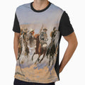 Frederic Remington's A Dash for the Timber by mosfunky