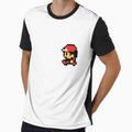 Red Side-view - Gameboy Character - Retro pixel art by ItsRetro90s