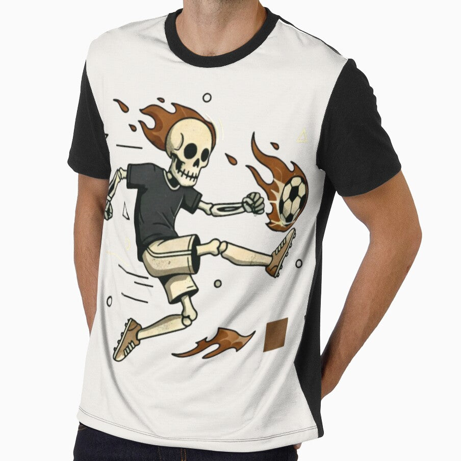 FOOTBALL | Minimalist Skeleton Streetwear Art by DEADLINE.