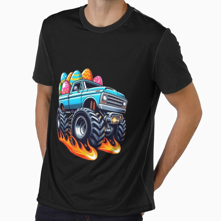 Easter Monster Truck by Myra365Art