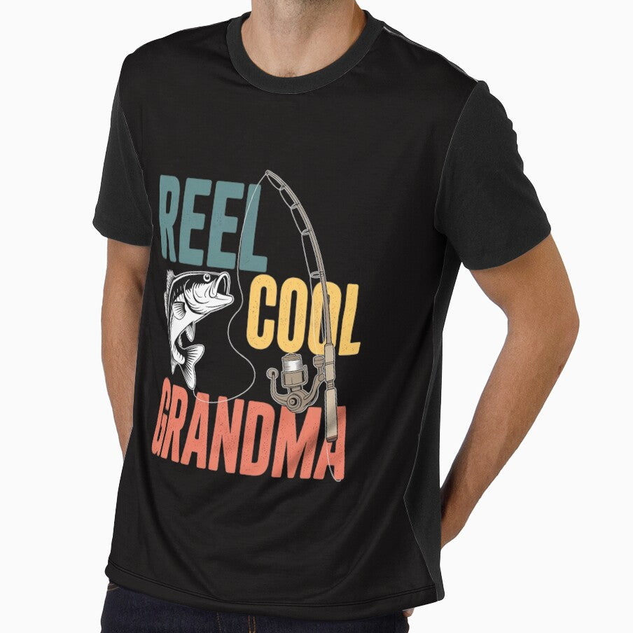 Reel Cool Grandma Mothers Day Fishing Women by PattonJillian