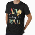 100 Days Brighter Teacher 100th Day Of School, Back To School ,Teacher Appreciation,Girly School by zizo37