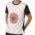 Hearts and Flower - Spring Aesthetic in Pink by iamwowie