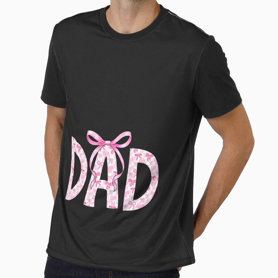 Dad Daddy Birthday Squad Matching Coquette Bow Family Crew by CriseldaBruning