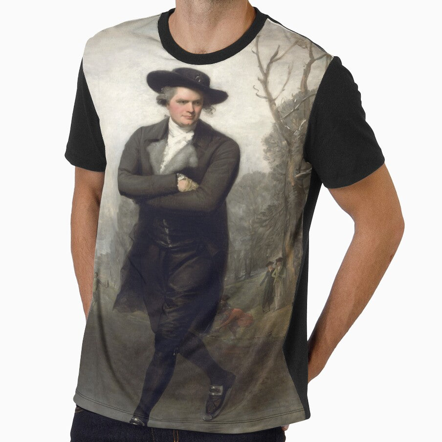 Gilbert Stuart's Portrait of a Gentleman Skating by mosfunky