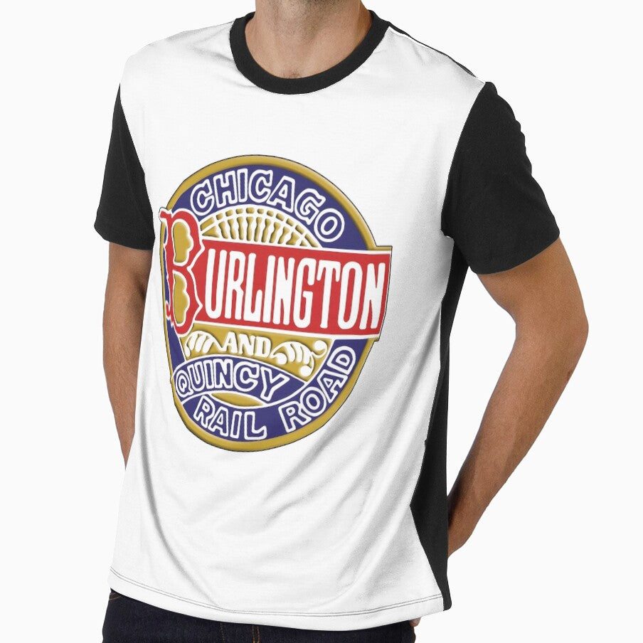 Vintage Chicago, Burlington and Quincy Railroad "Burlington Route" Logo by CharlieDesings