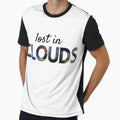 Lost in Clouds – Dreamy Sky Aesthetic Word Art by NeededTees