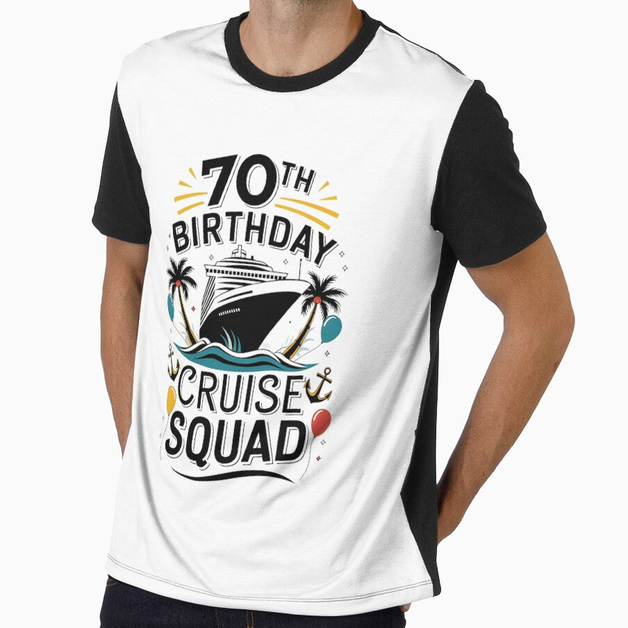 70th Birthday Cruise Squad Gifts 2025 Matching Party Family by estellaken