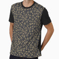 Ginko Leaves Pattern (Gold Line Art) by ObsidianDaz