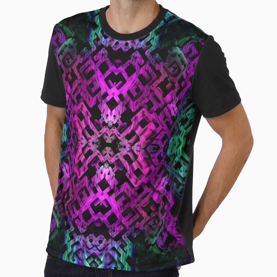 Psychedelic Tie Dye Heavenly Gates by FestDrip