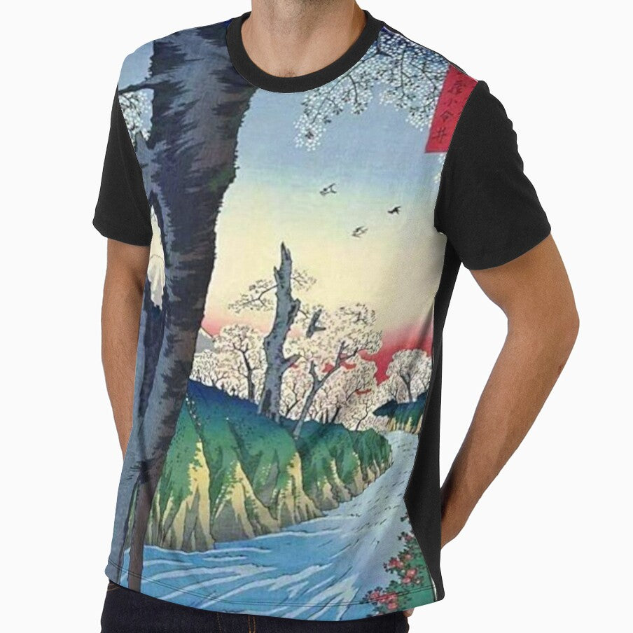 Hiroshige's Koganei in Musashi Province by mosfunky