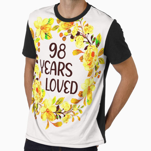 98 Years Loved Women Men 98 Years Old Cool 98th Birthday by ducphuoc64363