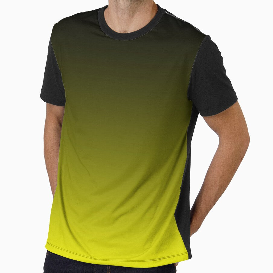 Yellow TO Black Fade - G2 | Yellow Gradient To Black by Art-by-Geoff