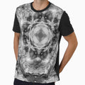 Symmetrical design in black and white # 2 by Psilographics