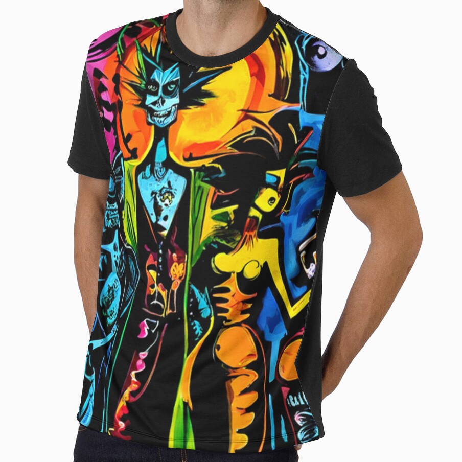 Abstract Vintage Rockers Graffiti by TheDarkWardrobe