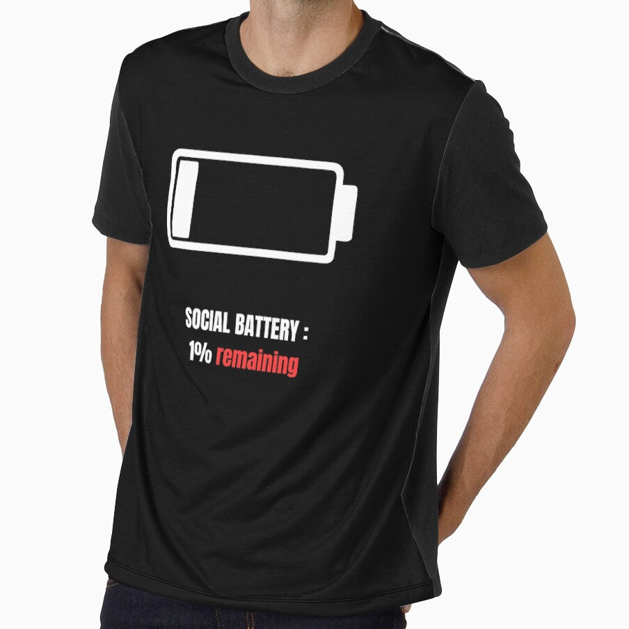 SOCIAL BATTERY: 1% remaining by Mugello