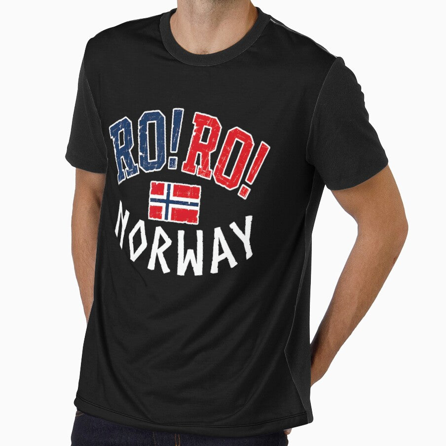 Norway Flag Vintage, Norge Norway by Mdcazeem