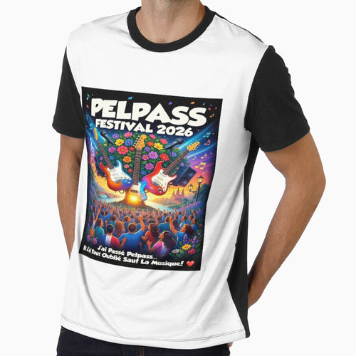 ? Pelpass Festival 2026 Vintage Music Festival T-Shirt – Colorful Guitar Concert Art Tee for Music Lovers by Sushikidsntod