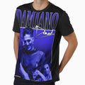 Damiano 90s style Blue Premium T-Shirt by YusufRuiter