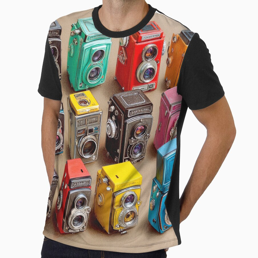 Retro Vintage Camera Collection for Photographers Analog Film Photography Lover Gift by onubi