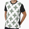 Minimal Sage Floral Pattern by yara.lahdo
