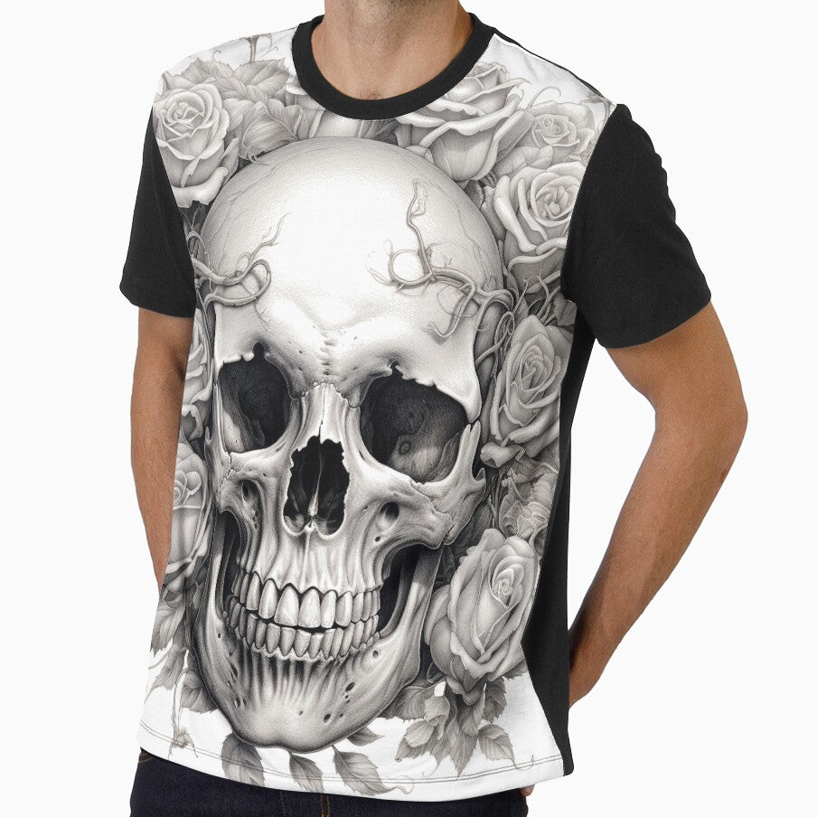 Skull and the roses by SvarunPogani