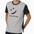 Women's T-Shirts Cotton It's up to you Design Casual Short Sleeve Top Tees by Joy & Thread