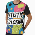 Artistic Explosion and Abstract Art of Color by Ketique