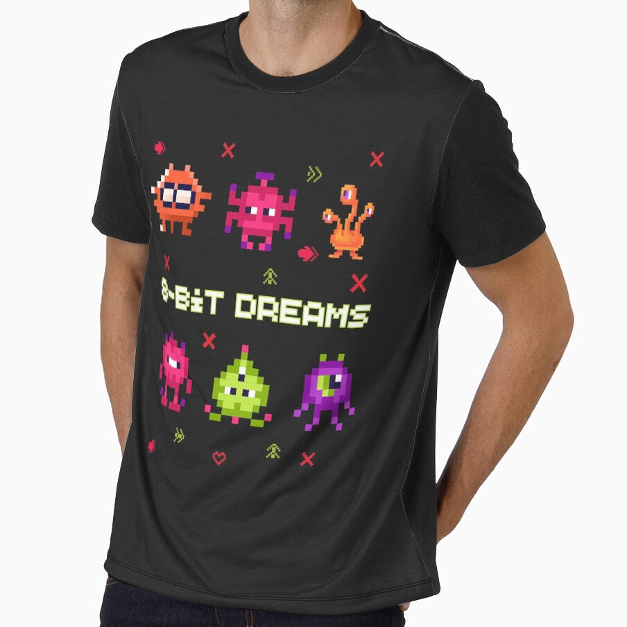 8-Bit Dreams – Retro Pixel Gaming Shirt by RJsTees