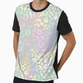 Soft Pastel Rainbow Leopard Spots Aesthetic Design by FreshPrintini