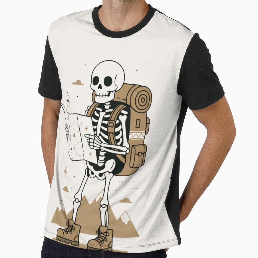 EXPLORER | Minimalist Skeleton Streetwear Art by DEADLINE.