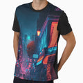 Cyberpunk City Amsterdam Streets by art8085
