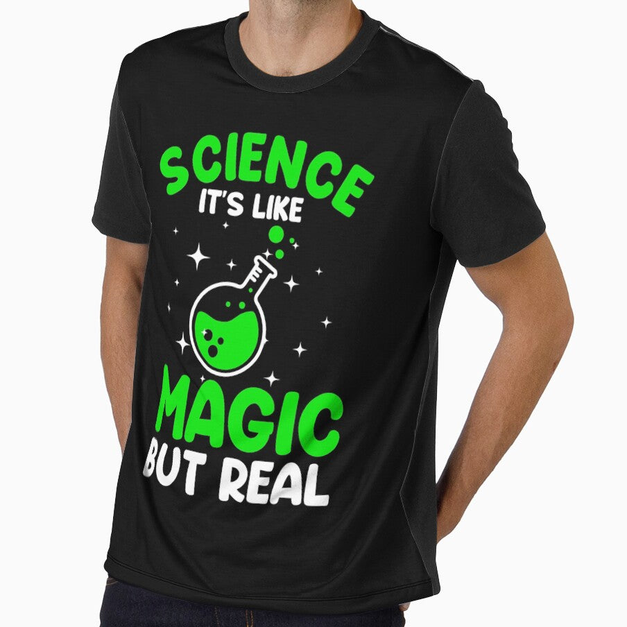 Cool Science For Men Women Science Is Real Geek Nerd Magic by sizzlingbitter6