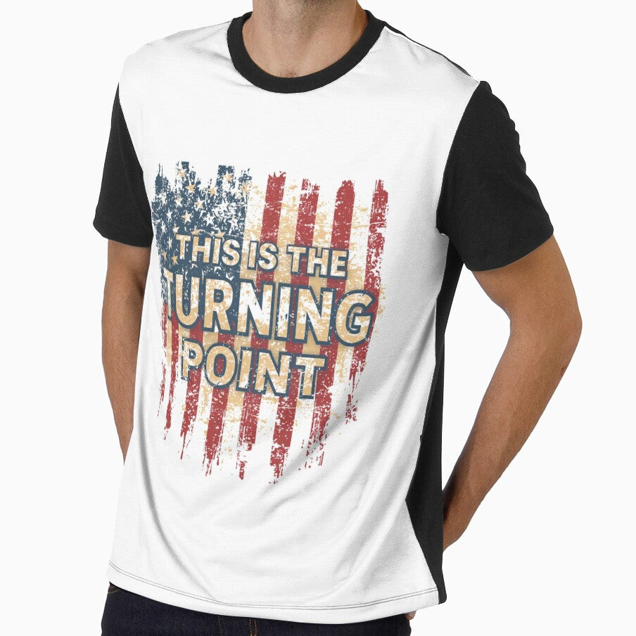 The Turning Point American Flag: Rally for Freedom & Patriotism by Clothesbest