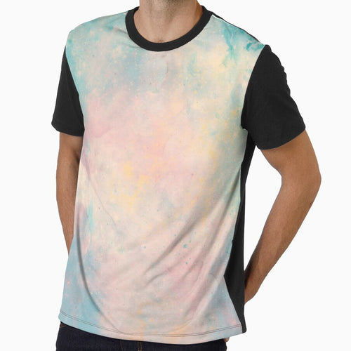 abstract design, cotton clouds of subdued, light and soft colors by gredadesigns