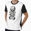 2000s Grunge Skull and Guitars by Diamaber