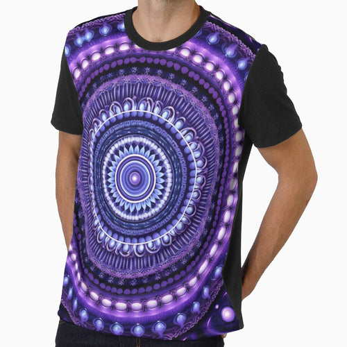 a purple circular design background, in the style of kaleidoscopic designs, light violet by PinkPinkArts