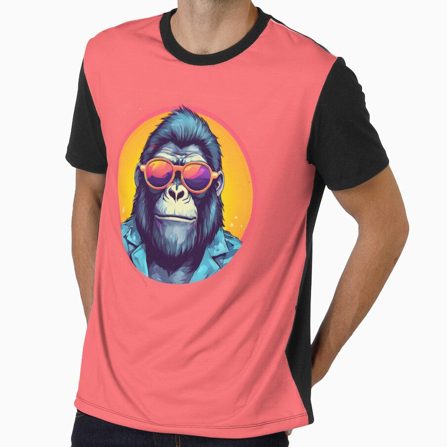 Gorilla colorful by Silviajones
