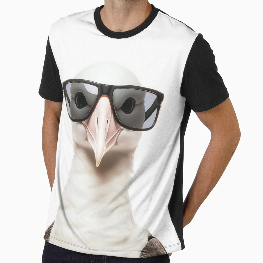 Funny cool Albatross wearing sunglasses by LazyOwlStore