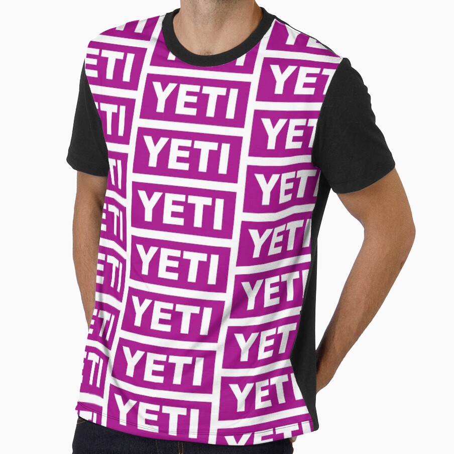 Yeti cool outdoors camping box logo pink by Kludoman