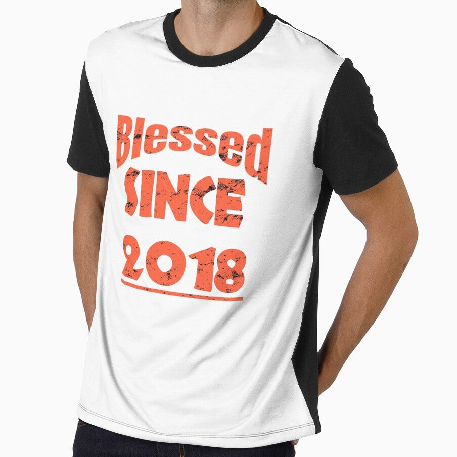 Birthday Gift Born in 2018 Birthday Gift T-Shirt by VG14