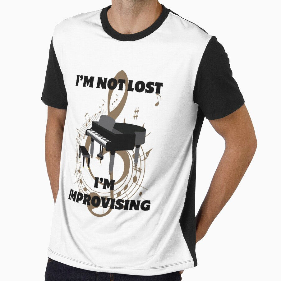 I'M NOT LOST, I'M IMPROVISING - PIANO PLAYER by Pourtonanniv