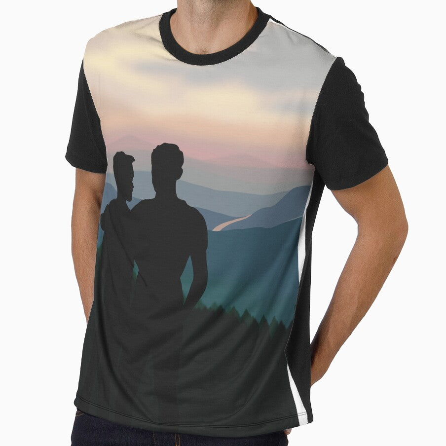 Outdoors Men Gay Love by zhdezigns