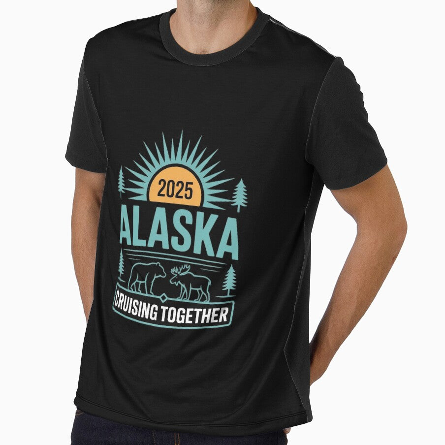 Alaska Cruise 2025 Family Friends Vacation Travel Matching by MarkLeedsArt
